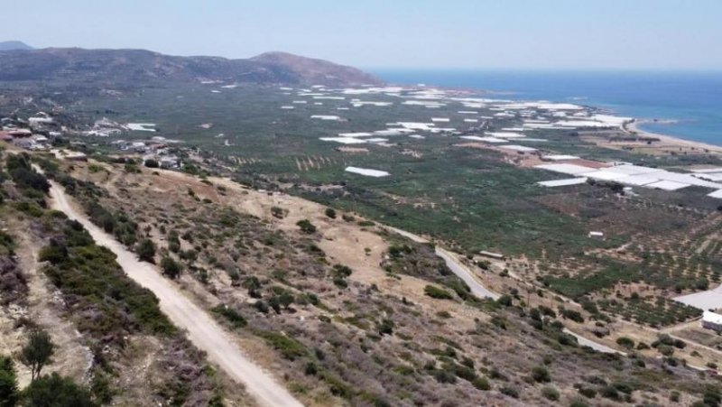 Phalasarna Kreta, Phalasarna: Fantastisches Meerblickgrundstück in idyllischer Lage zu verkaufen Grundstück kaufen